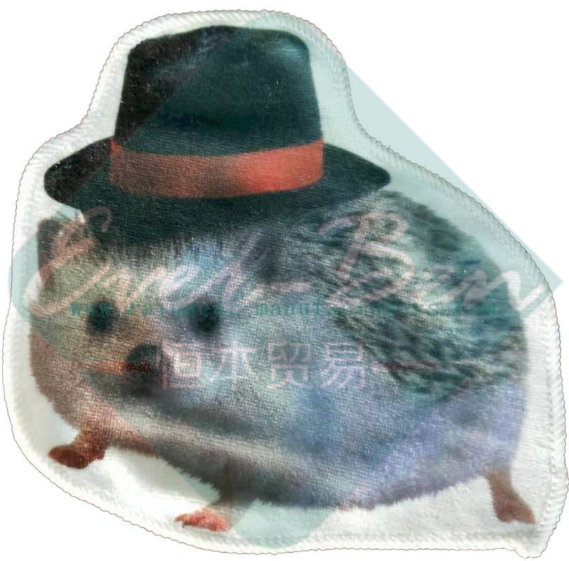 pattern microfiber hooded beach towels